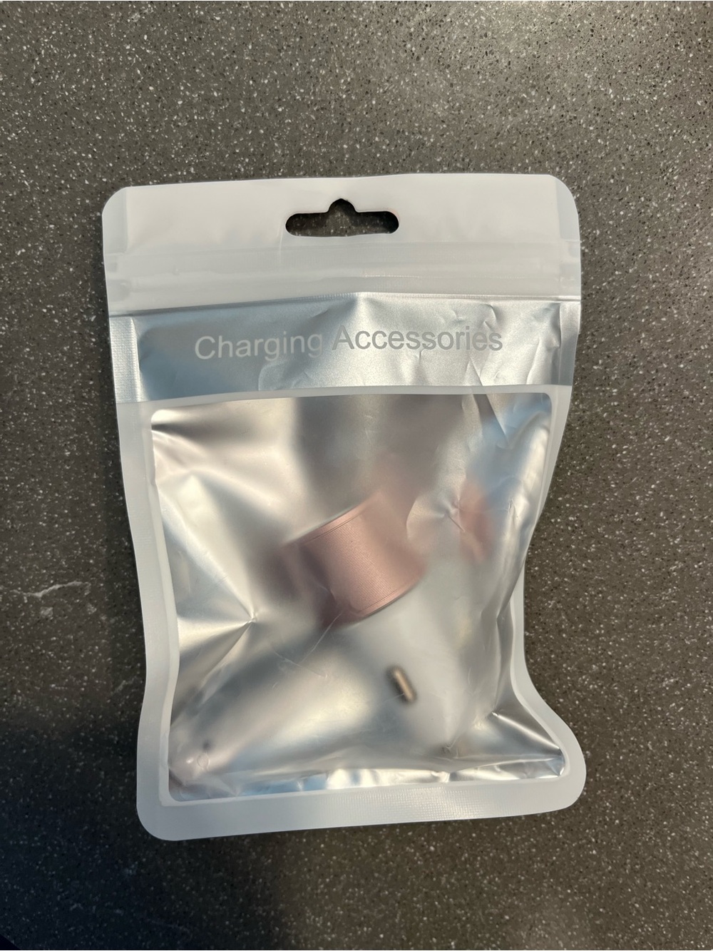 Amazon Rose Gold Car Charger Adapter